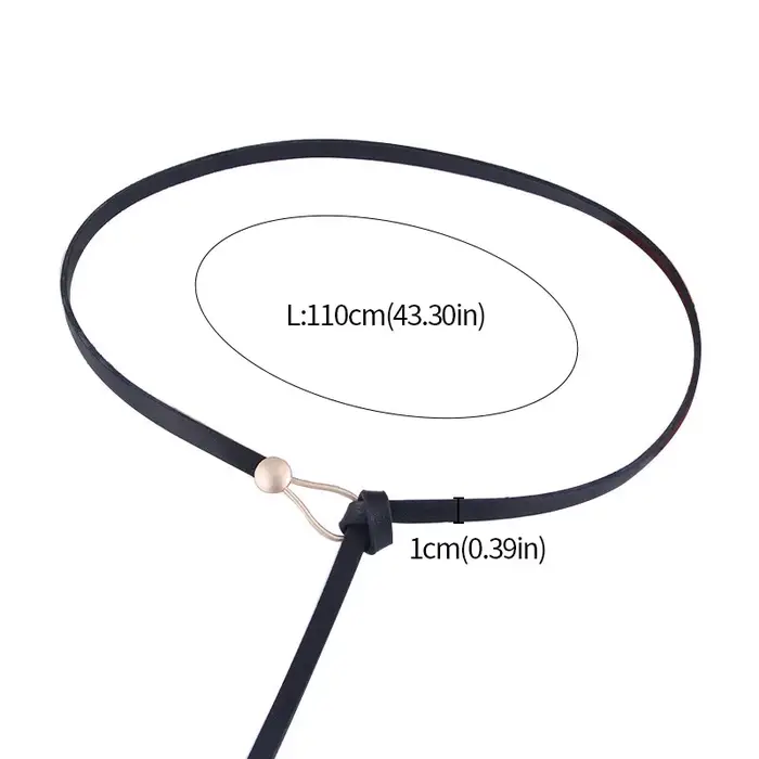 Ceinture nouée coréenne pour femmes