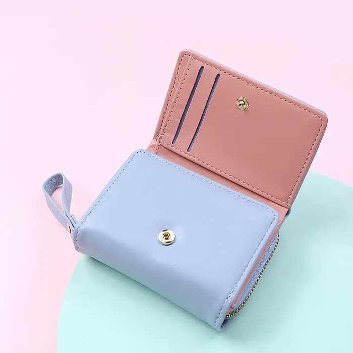 Marque de luxe femmes petit portefeuille femme porte-carte portefeuilles courts avec porte-monnaie