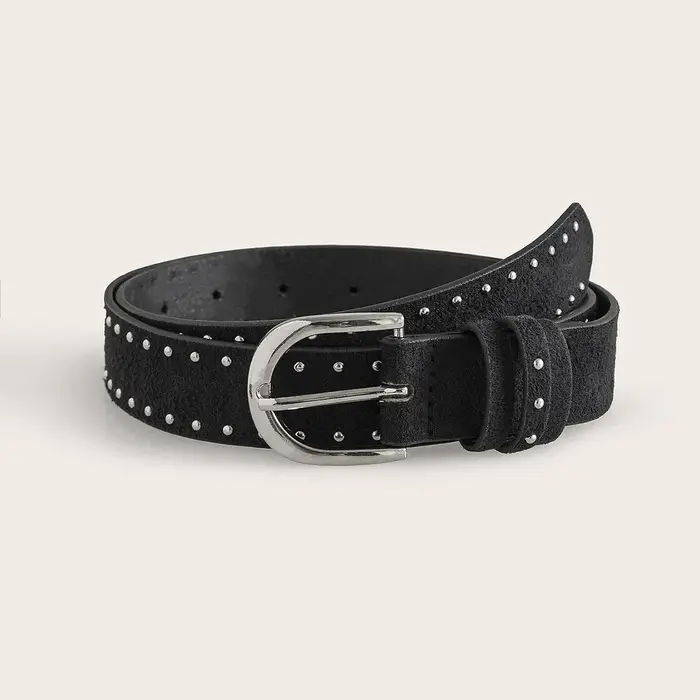 Ceinture de Cowgirl en daim couleur mûrier pour femmes