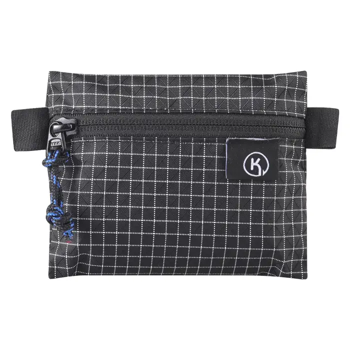 Kosibate Gridstop Portefeuille Porte-monnaie Pochette ultralégère à fermeture éclair avec organisate