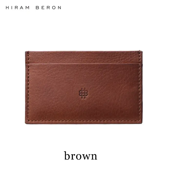 Porte-cartes en cuir pour hommes