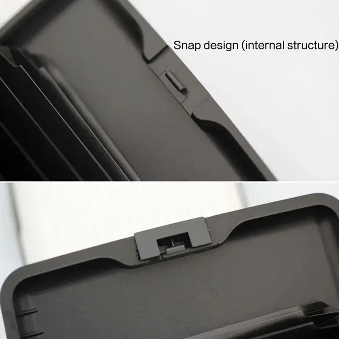 2025 RFID bloquant le portefeuille en métal femmes hommes d'affaires ID carte de crédit protecteur porte-carte de haute qualité étanche Anti-scan sac à main