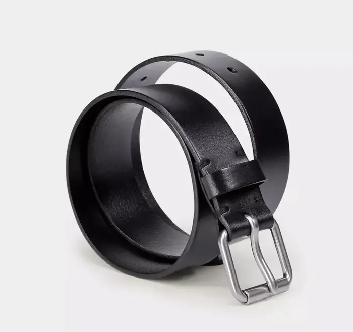 Youpin Qimian-Ceinture en cuir véritable pour homme, 3.8cm, haute qualité, tannage végétal, peau de 