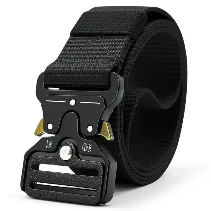 Ceinture d'extérieur multifonctionnelle pour hommes, toile de haute qualité pour nylon, ceinture de 