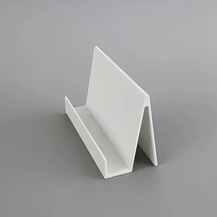 Porte-cartes de visite élégant et pratique, organisateur de bureau en plastique, pour ranger et prés