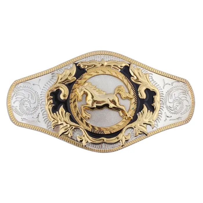 Accessoires de ceinture en alliage Double couleur