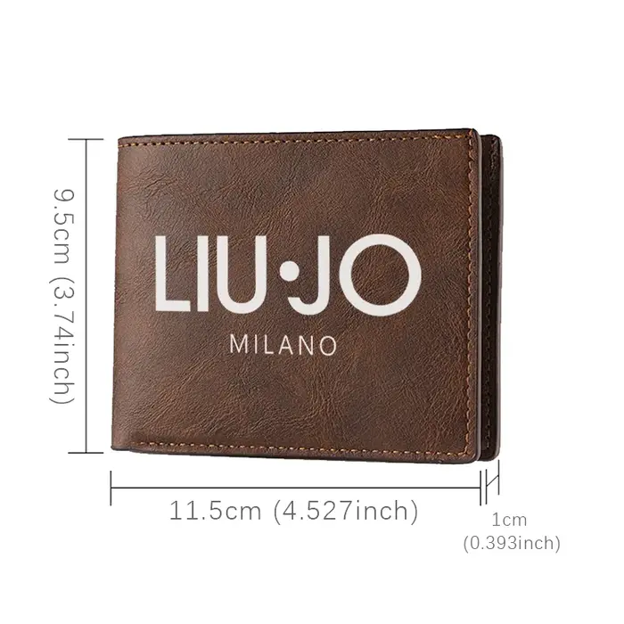 Portefeuille en cuir PU de qualité supérieure LIU JO MILANO