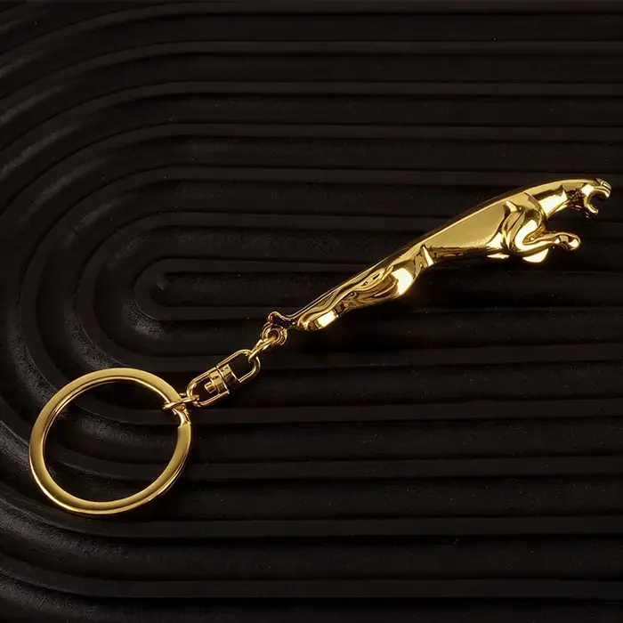 Porte-clés en métal de luxe pour hommes et femmes