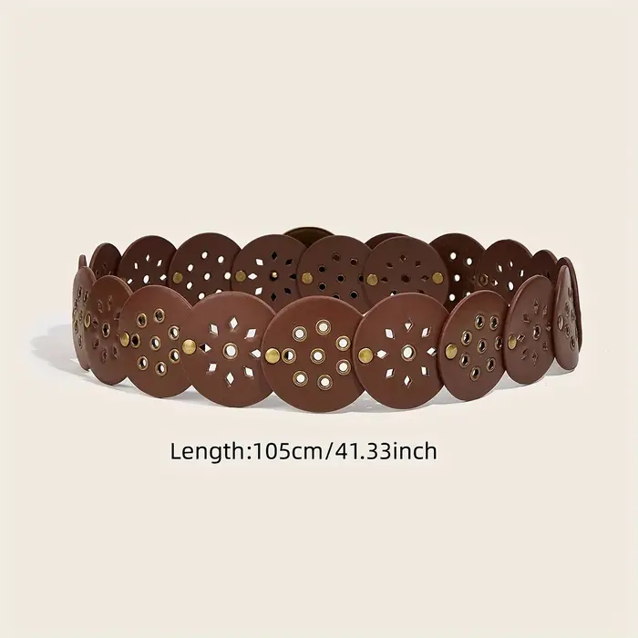 Ceinture bohème marron pour femmes