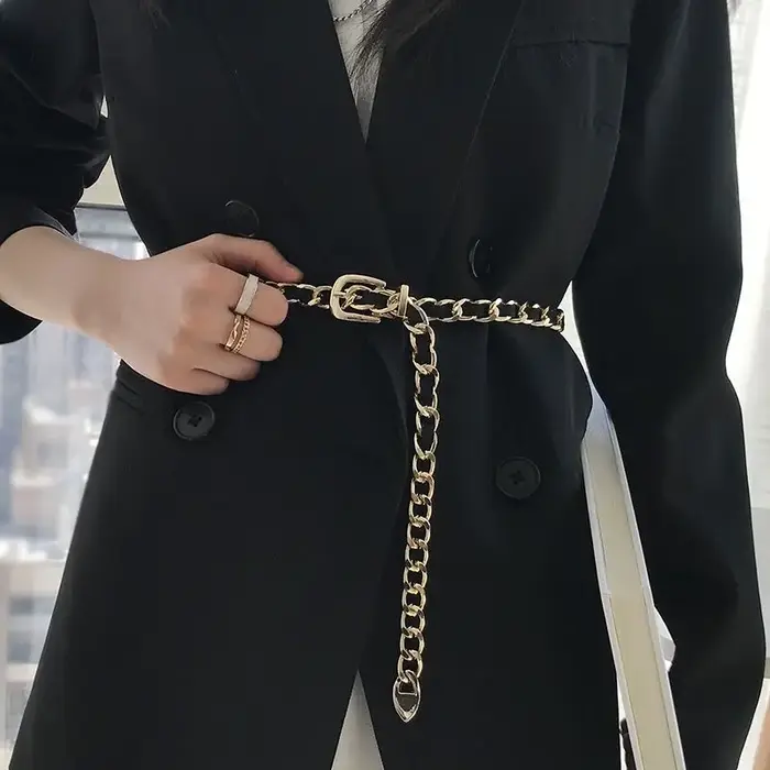 Ceinture à chaîne pour femmes