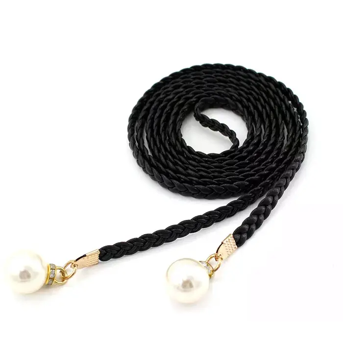 Ceinture fine à nœud bohème pour femmes