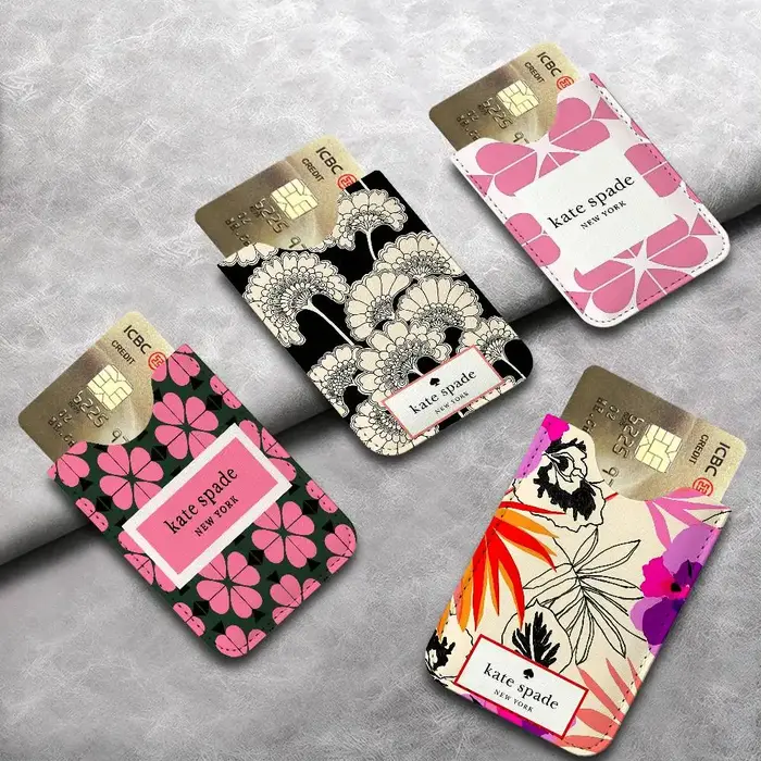 Porte-cartes en cuir léger K-Kate S-Spade