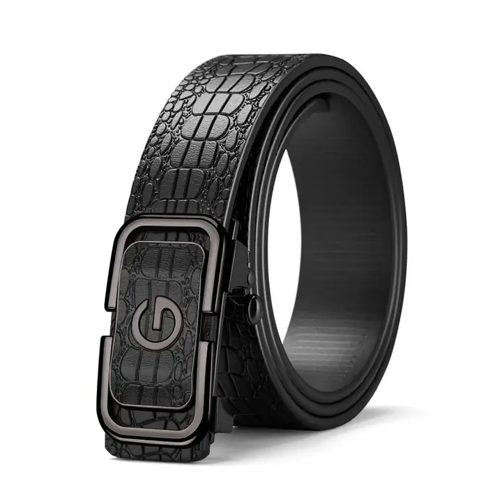 Ceinture pour hommes 3.3 sans dents sans trous sans carte ceinture d'usure interne loisirs mode cein