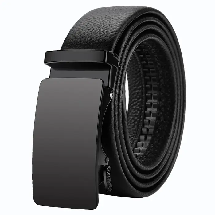 OYIFAN hommes ceinture en cuir véritable ceinture pour hommes alliage boucle cliquet ceintures homme