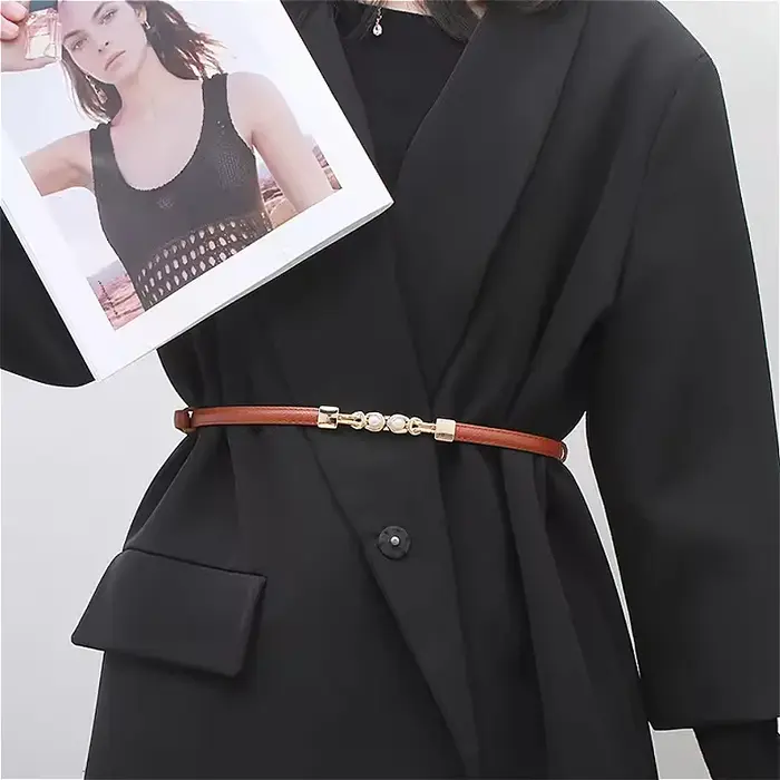 Ceinture fine pour femme