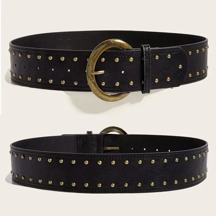 Ceinture large haut de gamme pour femmes