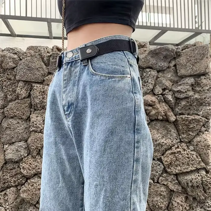 Ceinture élastique extensible réglable sans boucle