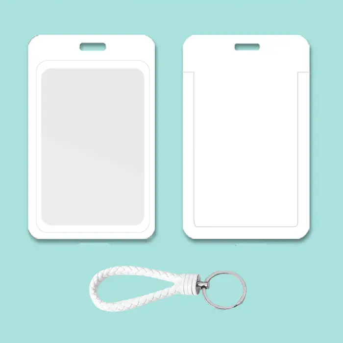 Porte-carte personnalisé, porte-badge horizontal et vertical, porte-cartes d'identité, motif personn
