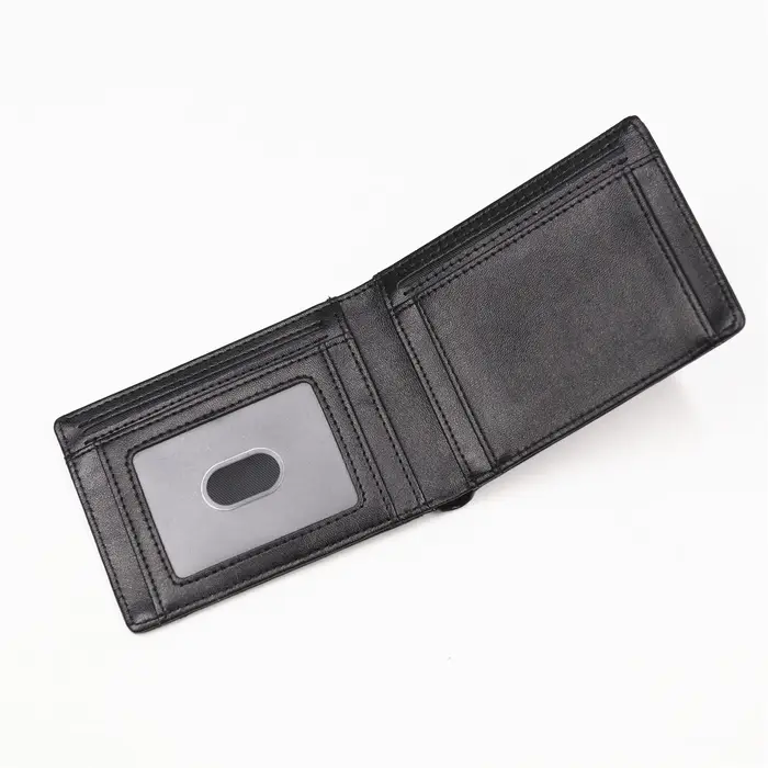 Portefeuille en cuir PU pour hommes