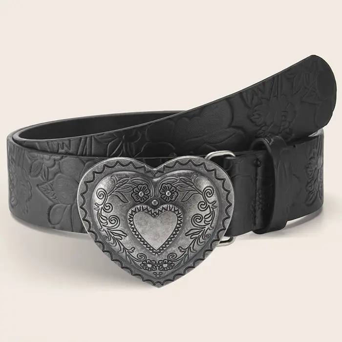 Ceinture unisexe de haute qualité avec boucle lisse
