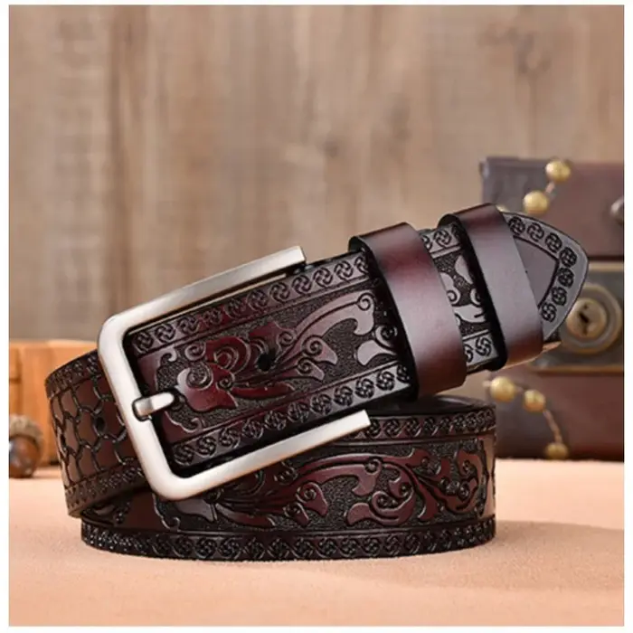Ceinture décontractée pour homme de style rétro européen et américain