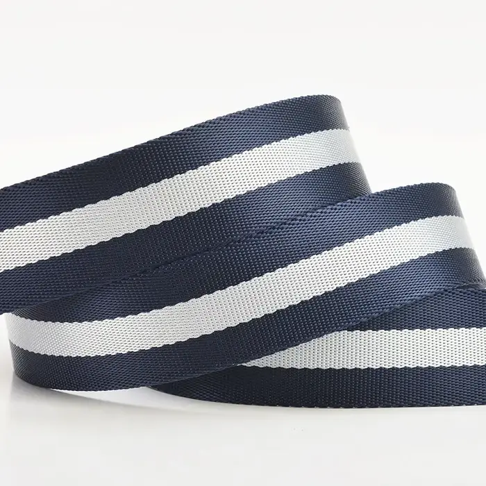 Ceinture en toile à boucle Double boucle pour hommes