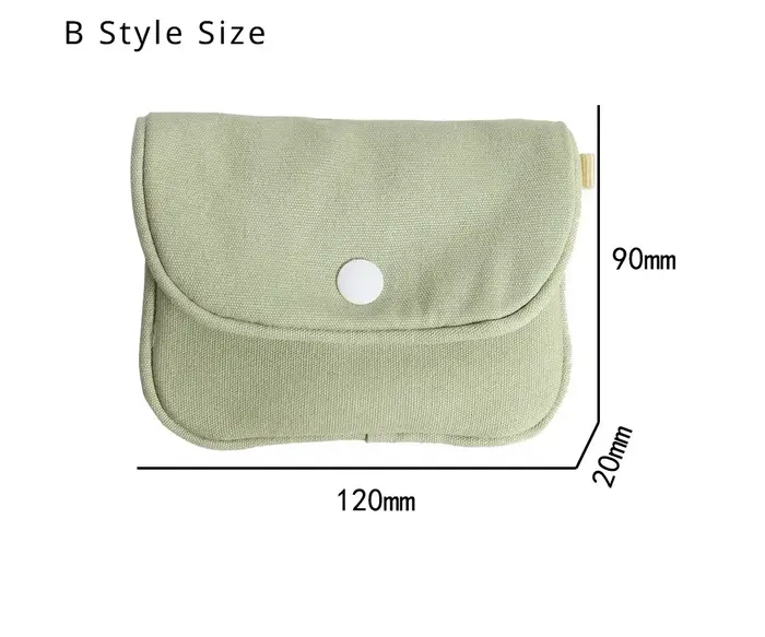 Porte-monnaie Portable de couleur unie