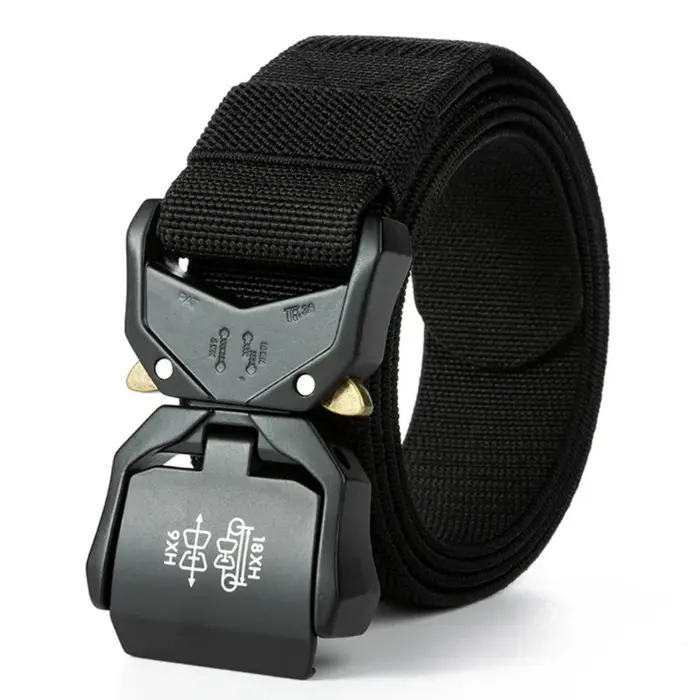 Nouvelle ceinture tactique ceinture élastique à dégagement rapide outillage décontracté ceinture d'entraînement ceinture de pantalon pour hommes
