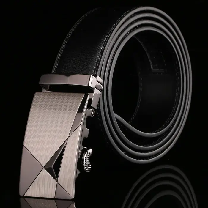 Ceinture en cuir de haute qualité pour hommes, surintendant, sangle de taille, designer de luxe, structure automatique, environnement