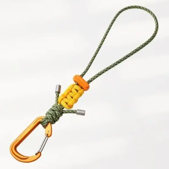 Porte-clés en paracorde pour activités de plein air