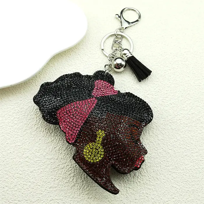 Coccinelle gland cristal porte-clés sac breloque pour femmes/hommes