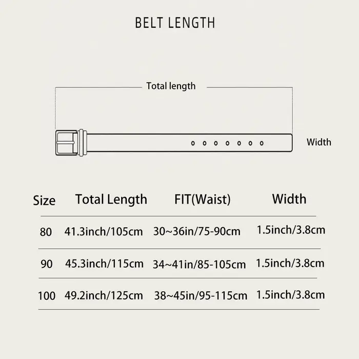 HERSHINE 1 pièce élégante ceinture en cuir à carreaux noir et blanc