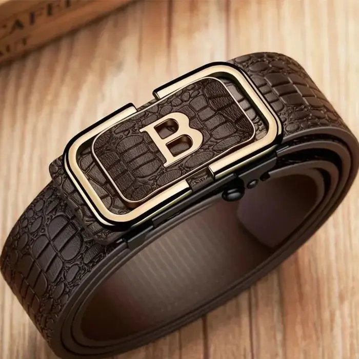 Nouvelle ceinture en cuir pour homme de haute qualité 2026