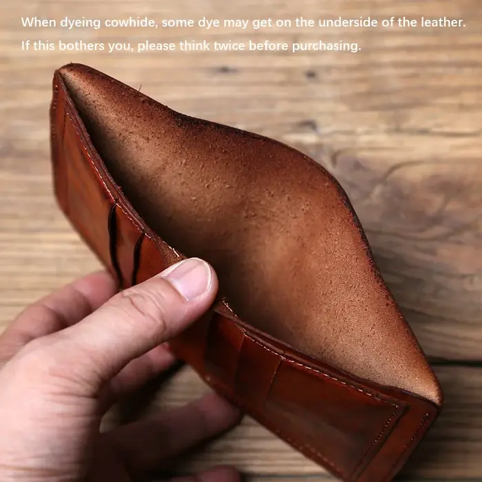 NZPJ-Portefeuille en cuir rétro pour hommes et femmes, porte-monnaie ultra-fin, couche supérieure en cuir de vachette, pince à documents verticale, court, jeune