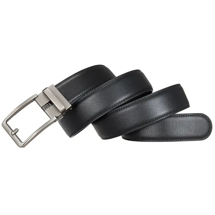 Ceintures d'affaires en cuir véritable pour hommes, grande taille 170 160 150 140 130cm, boucle automatique, sangle de taille de haute qualité