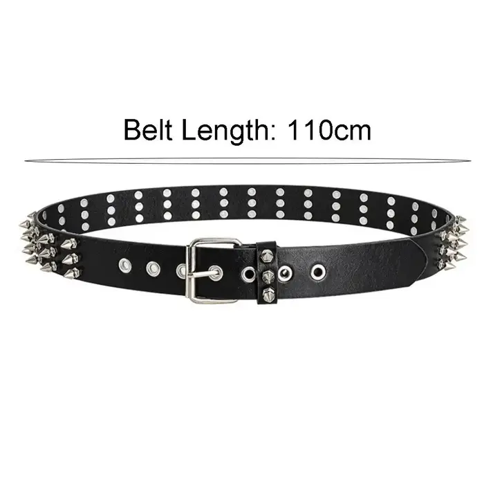 Ceinture rétro à rivets