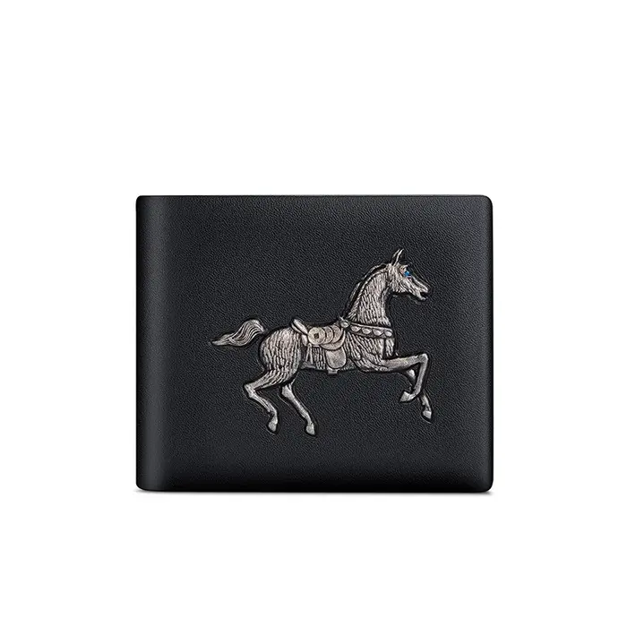 Portefeuille personnalisé en cuir pour hommes, sac à cartes court à la mode, portefeuille multifonct