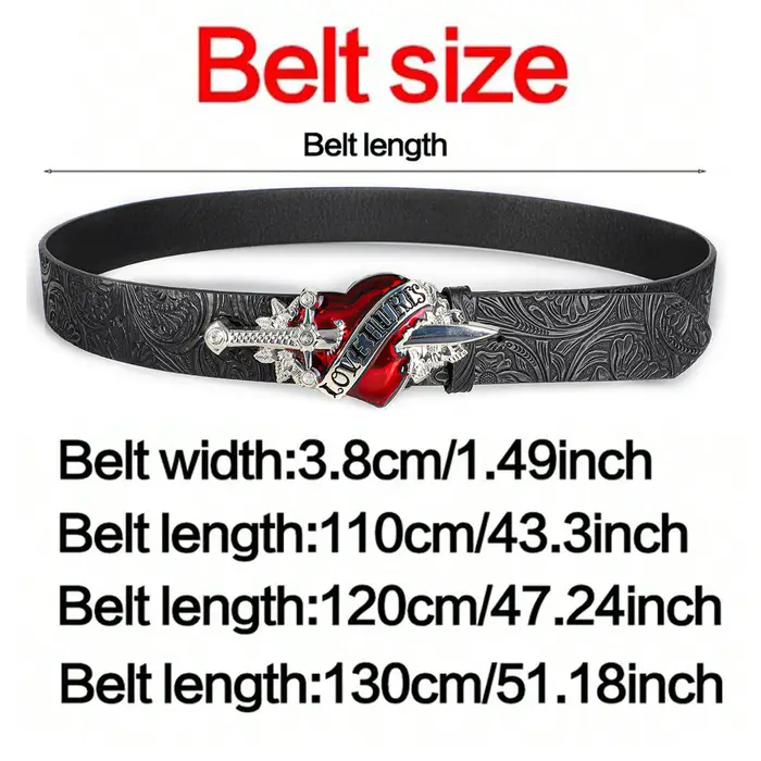 Ceinture rétro pour hommes style bohème