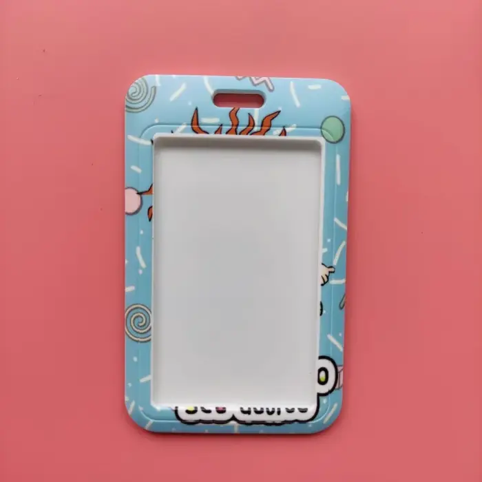 Dessin animé garçons filles ID crédit porte-carte bancaire étudiants Bus carte étui lanière enfant visite porte identité Badge cartes couverture