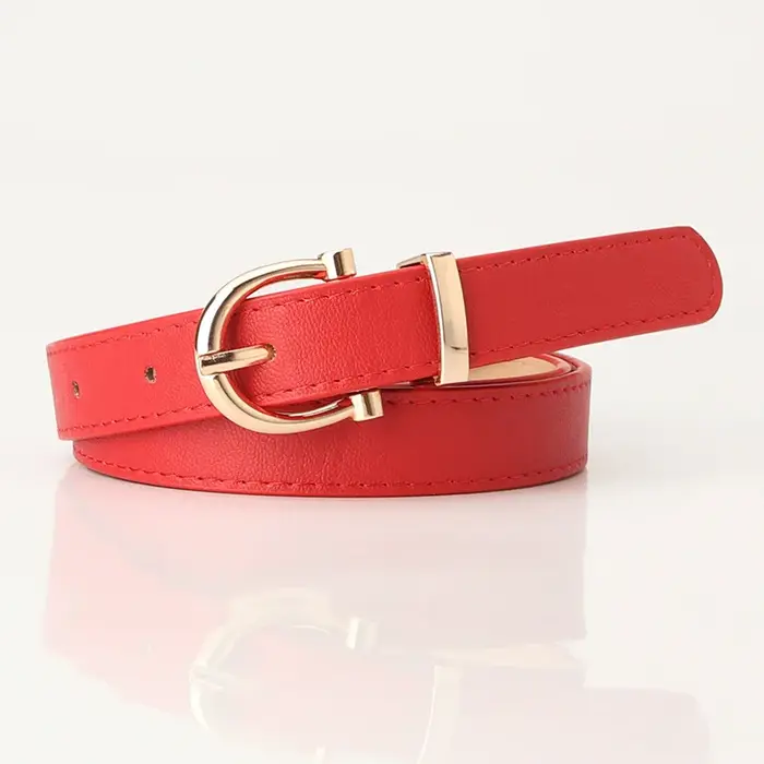 Ceinture en cuir de luxe pour femme