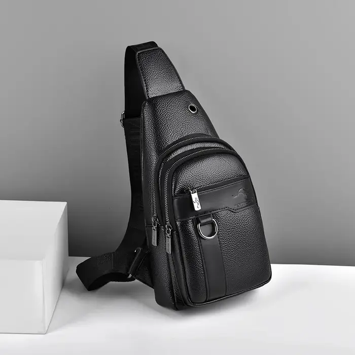 Sac Messager de Luxe pour Homme en Cuir