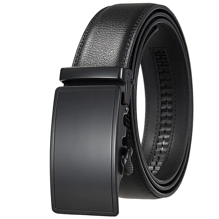 Ceinture en cuir véritable pour hommes