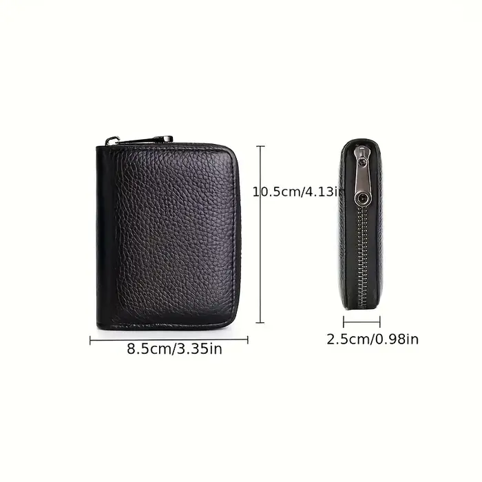 Mini portefeuille multi-cartes classique minimaliste pour homme
