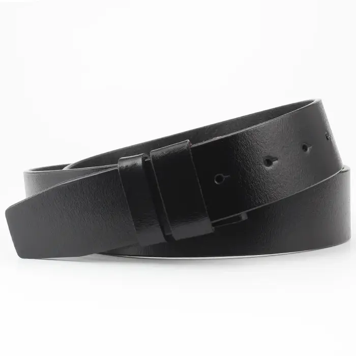 Ceinture en cuir de vache véritable pour homme sans boucle, accessoires de ceinture DIY, ceintures de haute qualité
