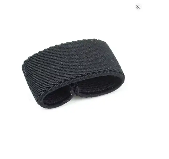 Ceintures élastiques en Nylon, boucle de taille, anneau d'élasticité, boucle fixe, boucles de ceinture de pantalon, sangle de maintien, bande en caoutchouc, Clip de queue