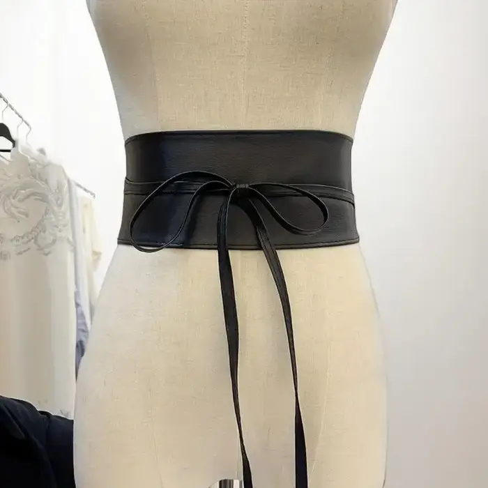 Ceinture Boho en Faux cuir pour femmes