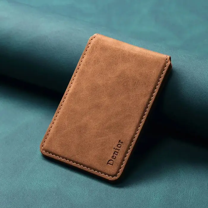 Porte-cartes en cuir pour hommes