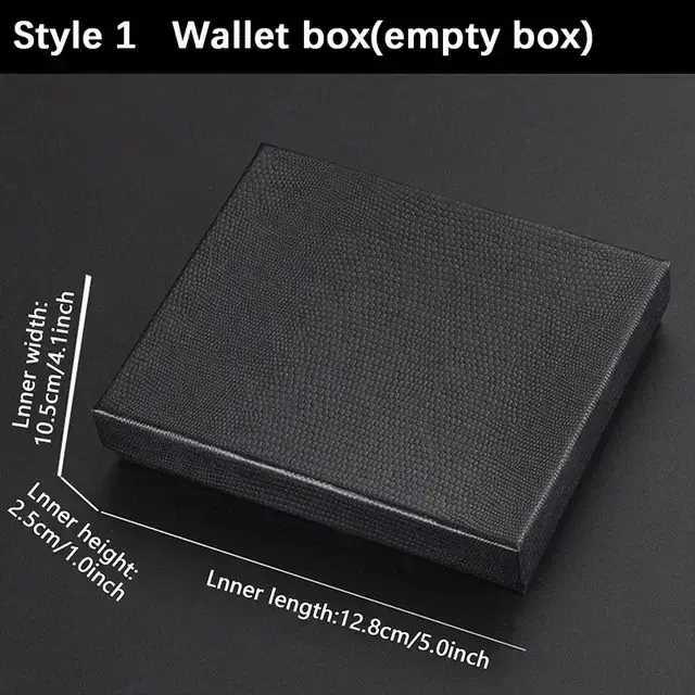 Portefeuille pour hommes gravé personnalisé – Porte-monnaie court en cuir PU de haute qualité, cadea