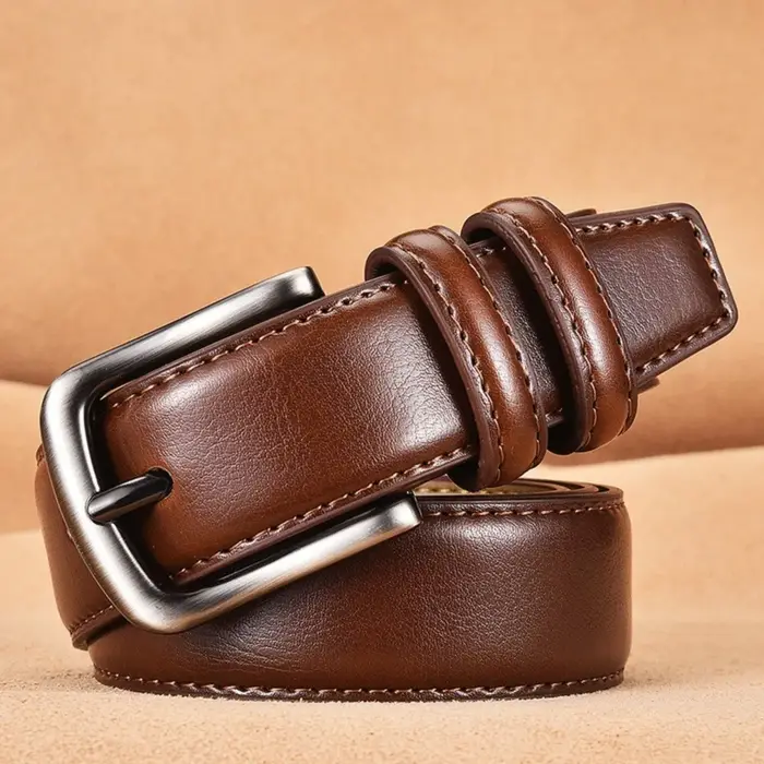 Cuir de Piedmont pour hommes, 1 pièce, à la mode, de haute qualité Affaires. Ceinture décontractée à
