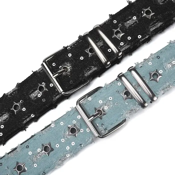 Nouvelle ceinture pour femme de style punk décontracté ajouré